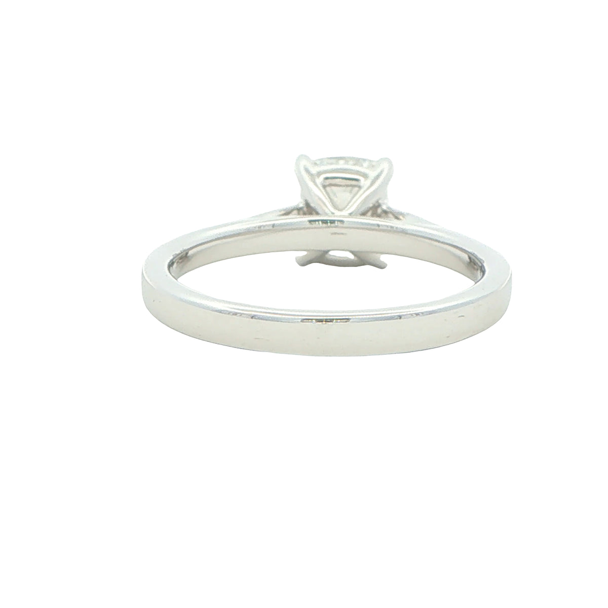 Platinum Elongated Cushion Shaped Diamond Solitaire ring - 1.04cts Gardiner Brothers