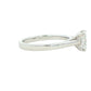 Platinum Elongated Cushion Shaped Diamond Solitaire ring - 1.04cts Gardiner Brothers