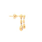 Amethyst and Diamond Drop Style Earrings Gardiner Brothers