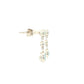 Swiss Blue Topaz and Diamond Drop Style Earrings