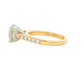 Yellow Gold Round brilliant Cut Solitaire with diamond set shoulders - 1.46cts Gardiner Brothers