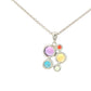 Multi Gemstone Bubble Style Pendant