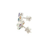 Multi Gemstone Bubble Style Earrings