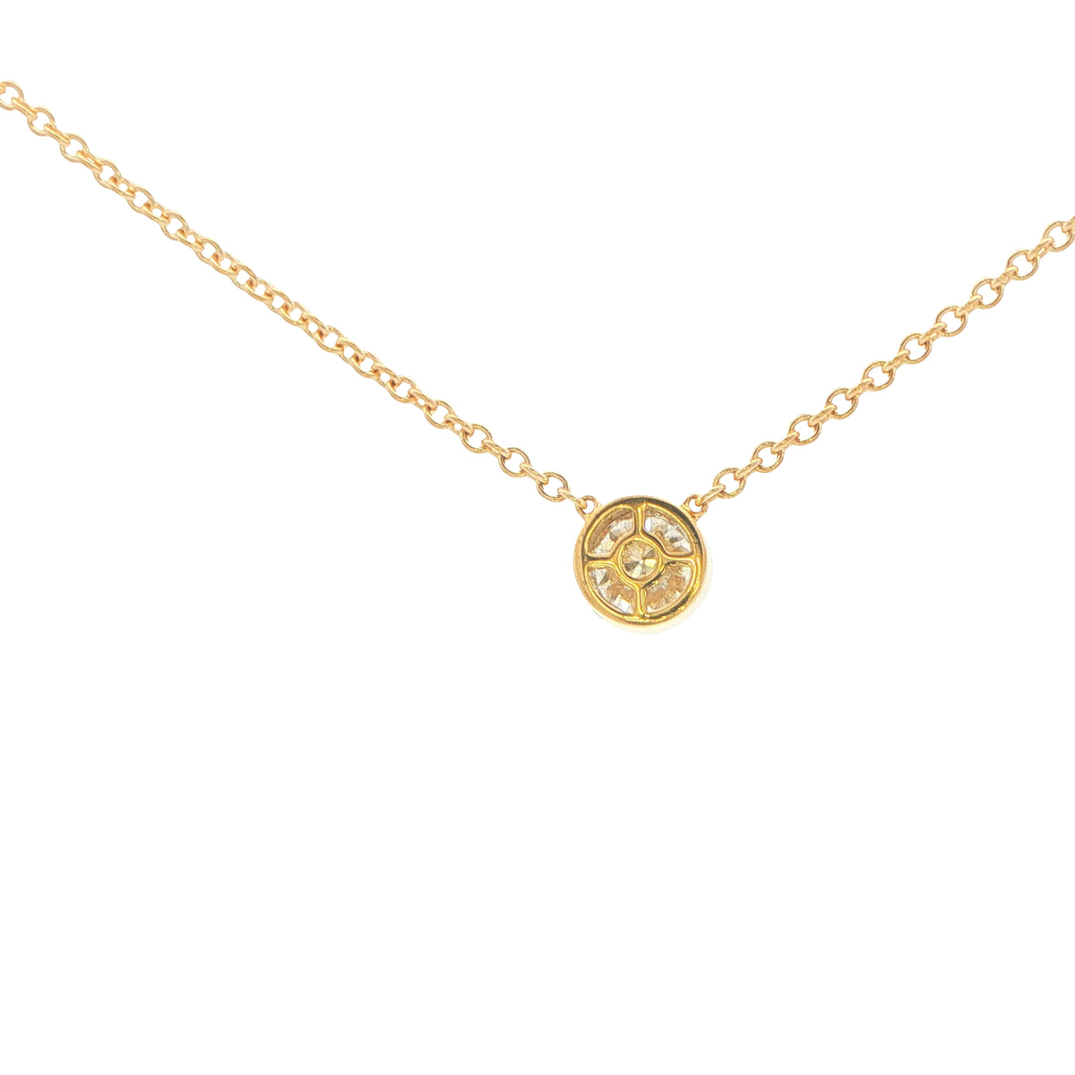 Round Brilliant Cut Diamond Solitaire Pendant - 0.55cts Gardiner Brothers