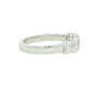 Oval shaped diamond 5 stone Graduated eternity ring - 1.60cts