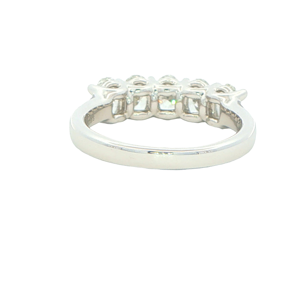 Oval Shaped Diamond 5 stone eternity style ring - 1.56cts Gardiner Brothers
