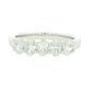 Oval Shaped Diamond 5 stone eternity style ring - 1.01cts
