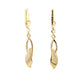 Yellow and White Gold Fancy Drop Earrings  Gardiner Brothers   