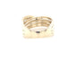 Yellow Gold 4 Strand Diamond Dress Ring  Gardiner Brothers   