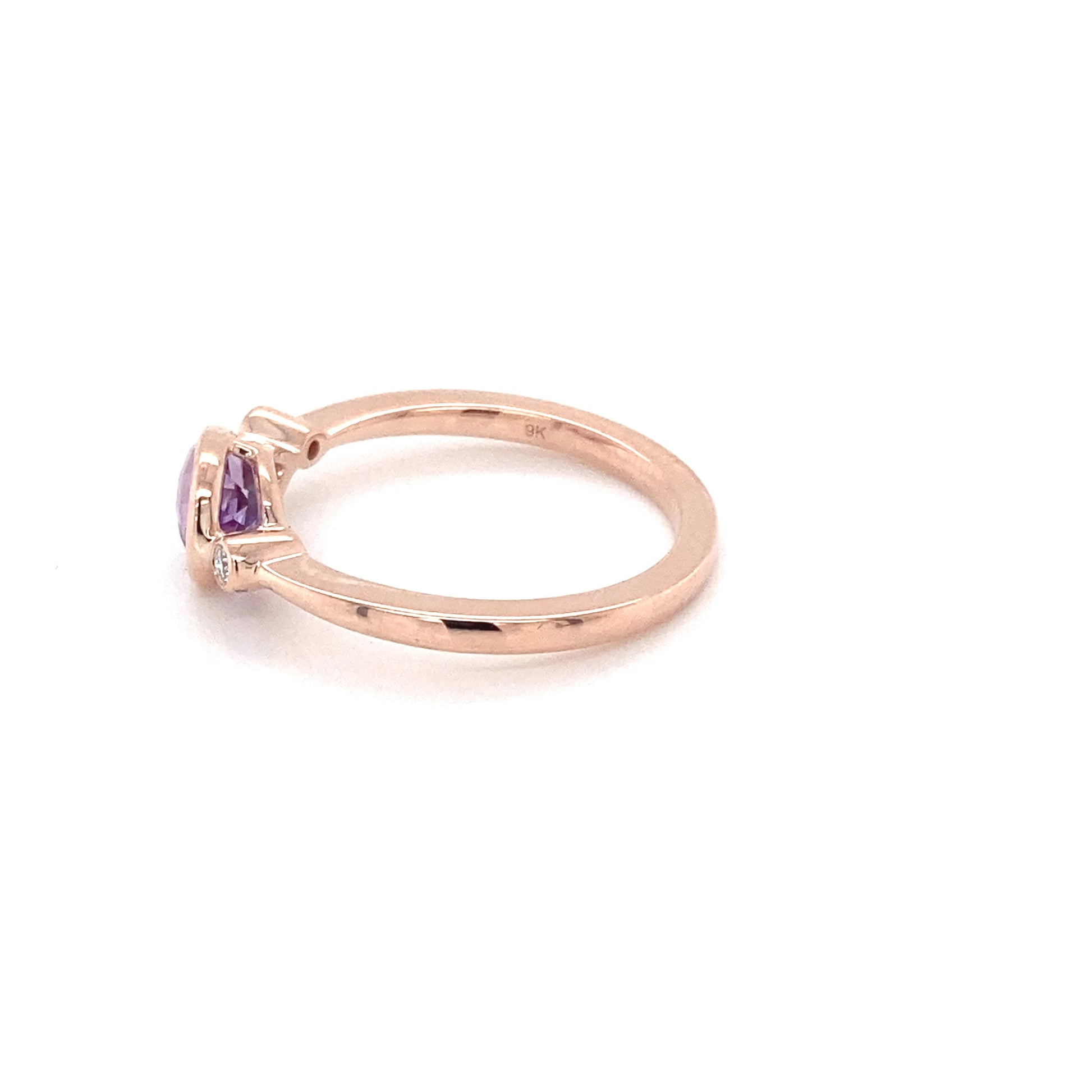 Amethyst and Diamond Dress Ring  Gardiner Brothers   