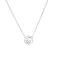 Round Brilliant Cut Diamond Rub-Over Style Pendant - 0.30cts  Gardiner Brothers   