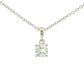 Round brilliant cut diamond solitaire pendant - 0.60cts Gardiner Brothers