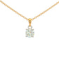 Round Brilliant Cut Diamond Solitaire Pendant - 0.70cts Gardiner Brothers