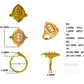 Ruby and Diamond Art Deco Style Dress Ring Gardiner Brothers