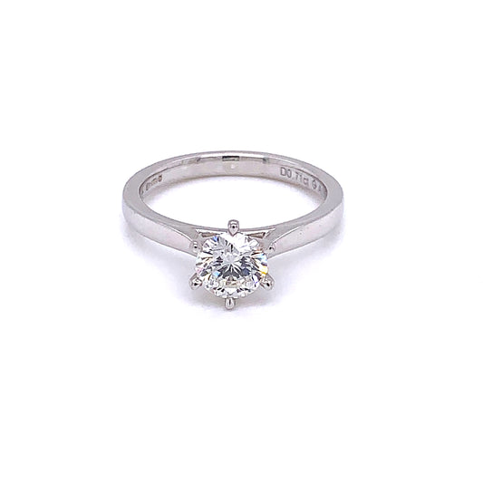 Aurora Cut Diamond Solitaire Ring - 0.71cts  Gardiner Brothers   