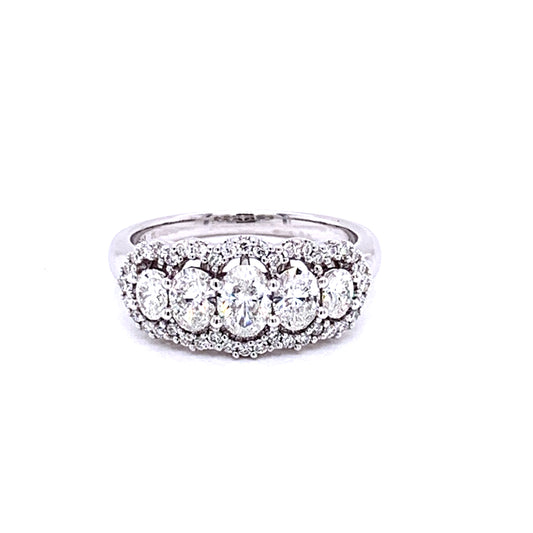 Aurora Oval Shaped Cocktail Ring - 1.20cts  Gardiner Brothers   