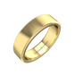 Plain Wedding Ring With A Flat Outside Profile and Bevelled Edge  Gardiner Brothers   