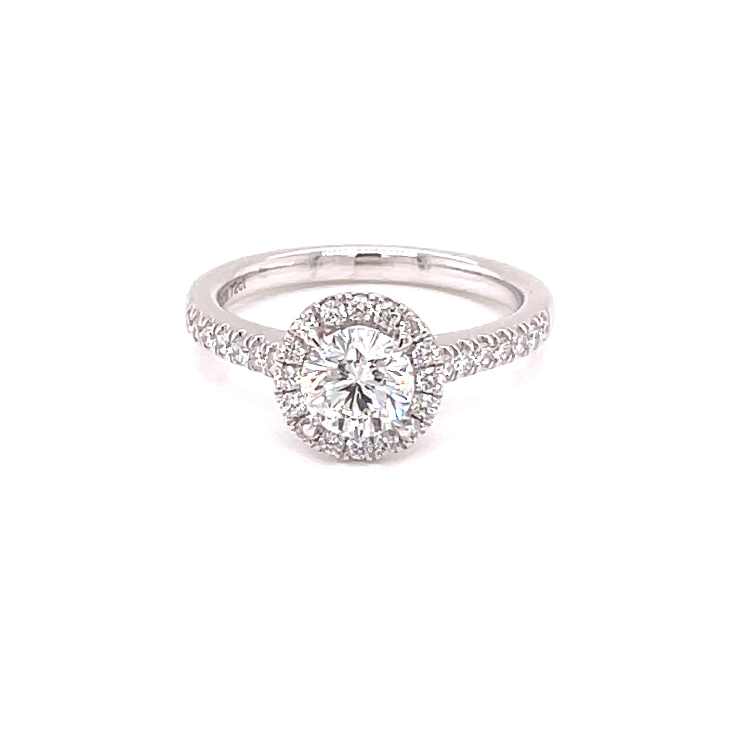 Aurora Cut Diamond Halo Style Ring - 0.84cts  Gardiner Brothers   