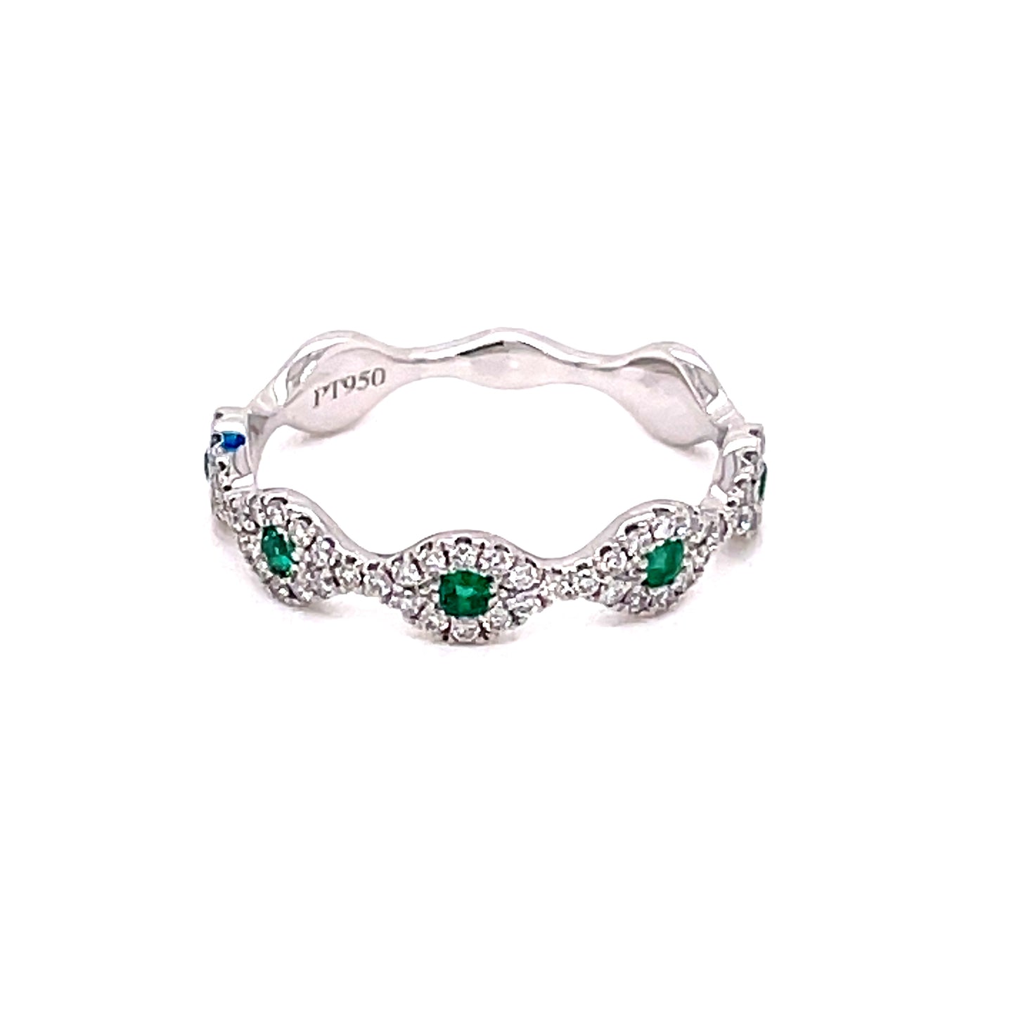 Emerald and Diamond Dress Ring  Gardiner Brothers   