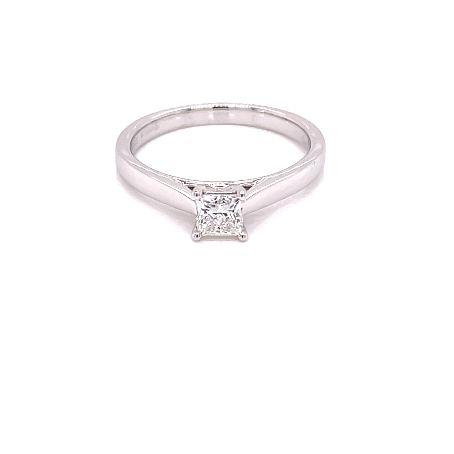 Princess Cut Diamond Solitaire Ring - 0.40cts  Gardiner Brothers   