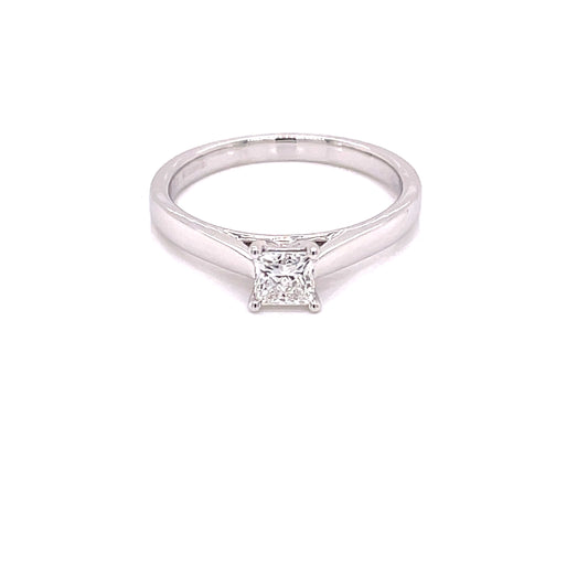 Princess Cut Diamond Solitaire Ring - 0.40cts  Gardiner Brothers   