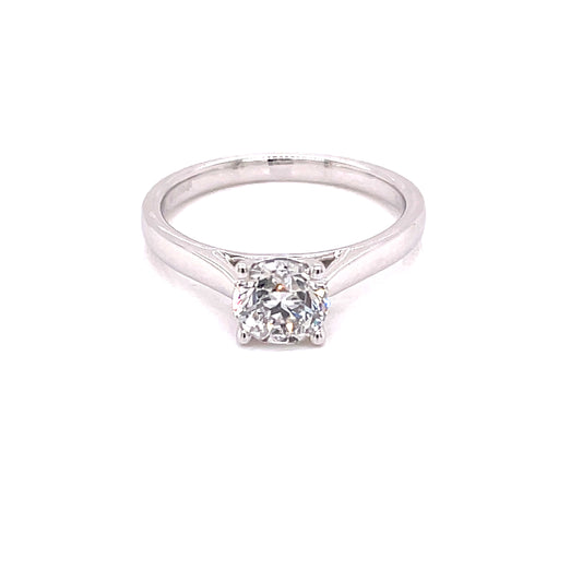 Round Brilliant Cut Diamond Solitaire Ring - 1.00cts  Gardiner Brothers   