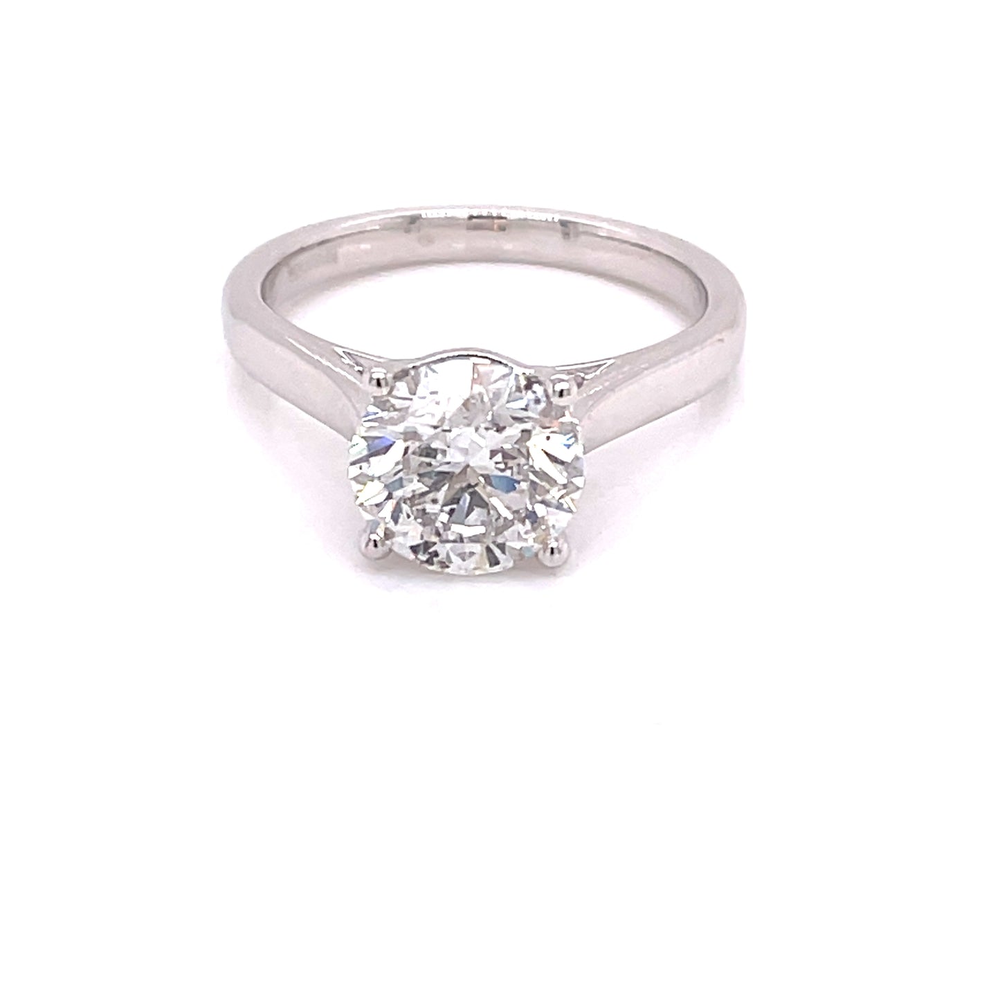 Round Brilliant Cut Diamond Solitaire Ring - 2.00cts  Gardiner Brothers   