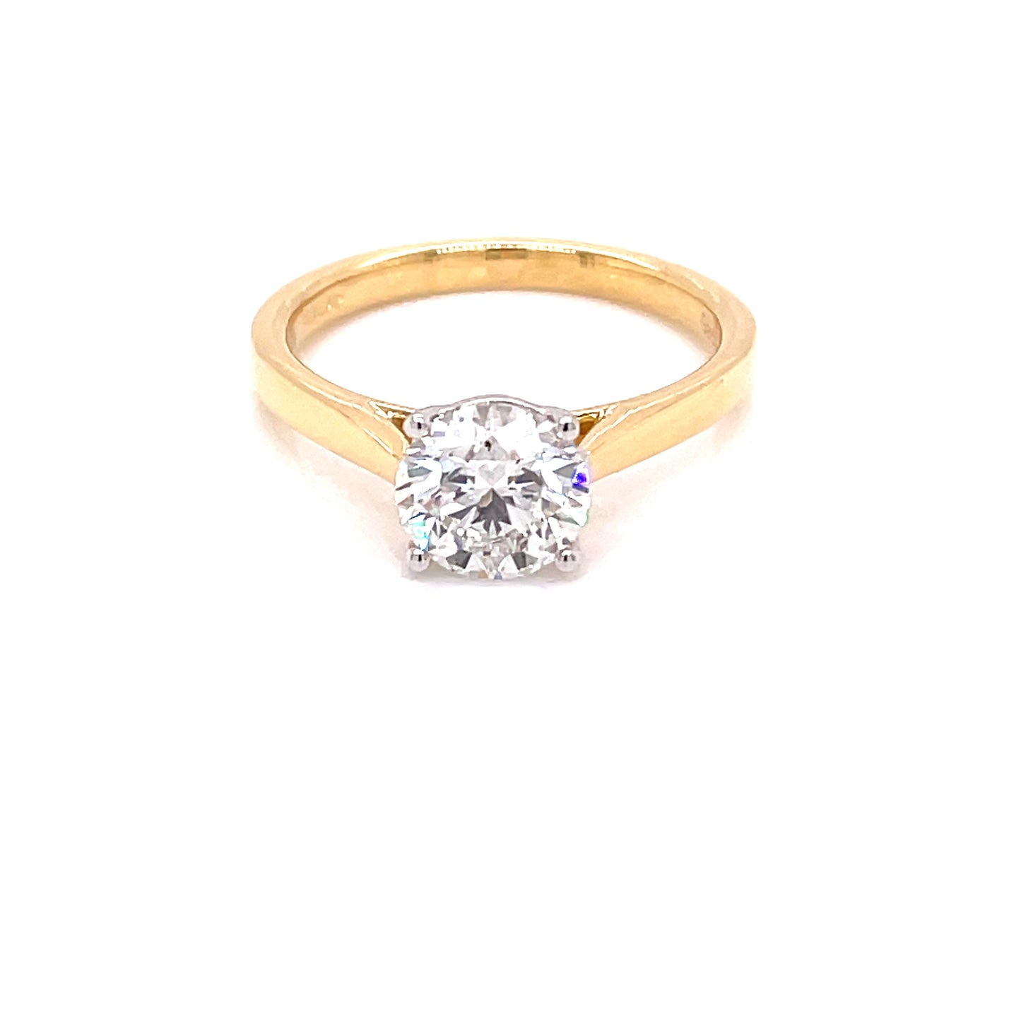 Round Brilliant Cut Diamond Solitaire Ring - 1.20cts  Gardiner Brothers   