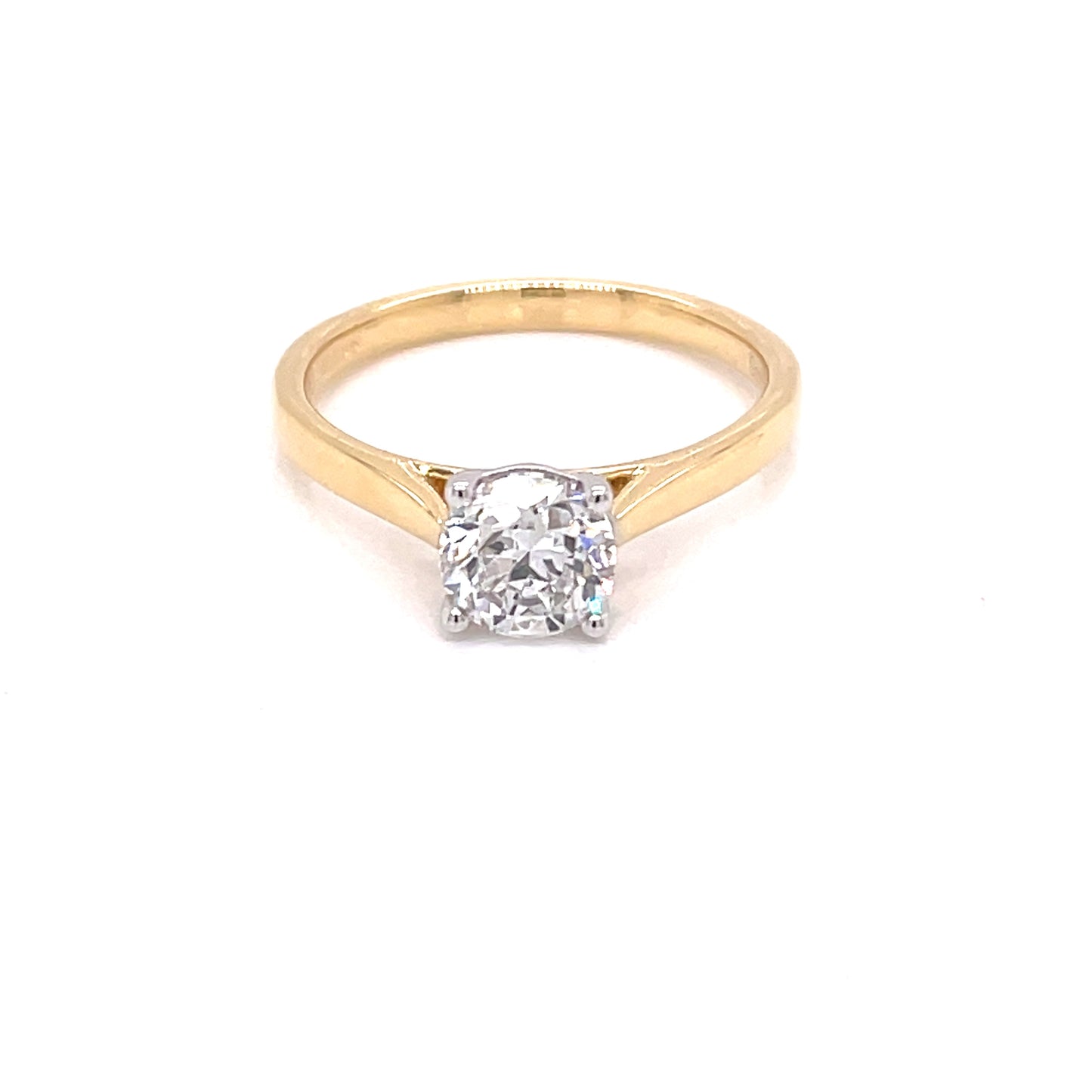 Round Brilliant Cut Diamond Solitaire Ring - 0.90cts  Gardiner Brothers   