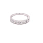 Round Brilliant Cut 7 Stone Bar Set Ring - 0.50cts Gardiner Brothers