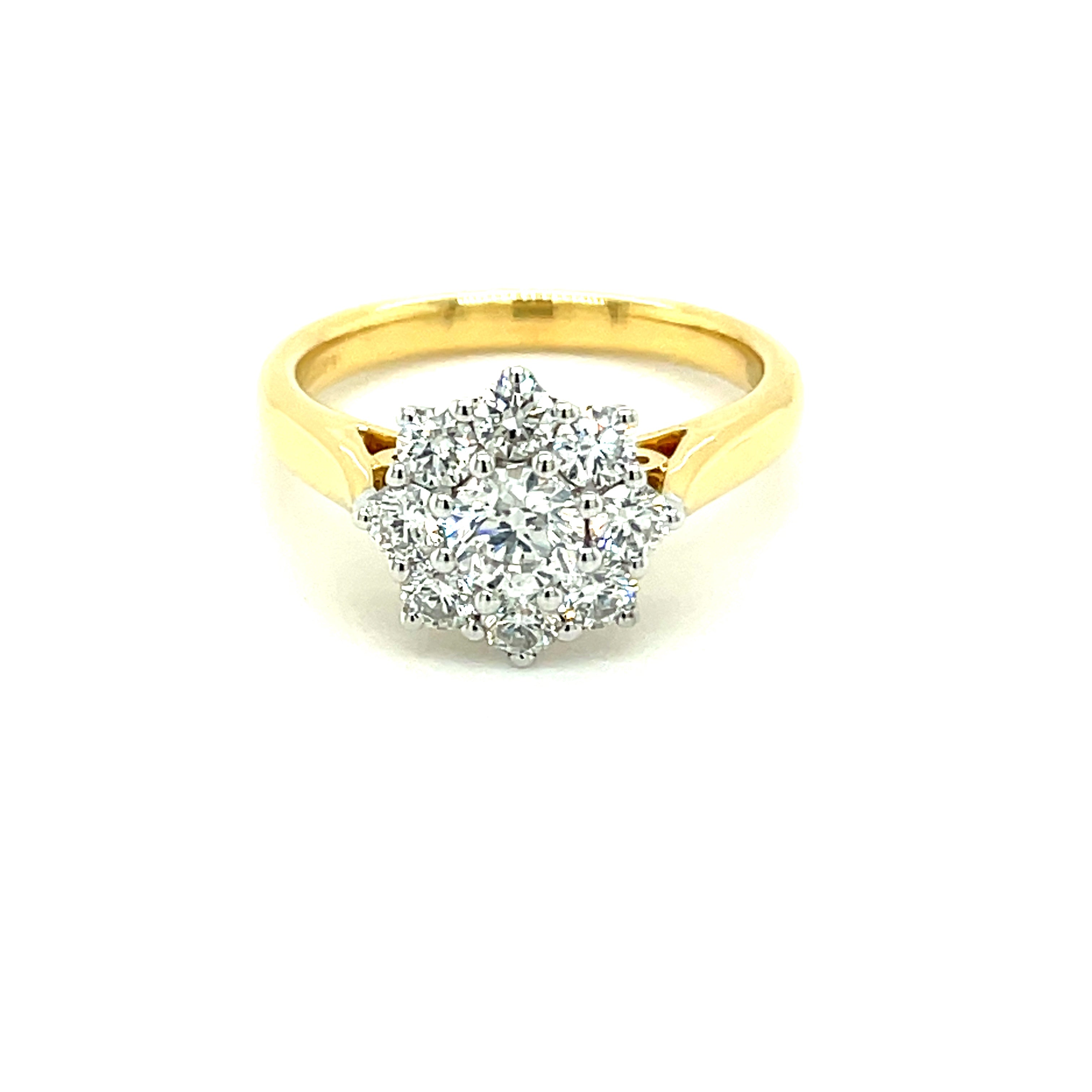 9 Stone Diamond Ring | Marisa Mason Jewelry