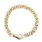 Yellow Gold Curb Style Link Bracelet  Gardiner Brothers   