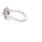 Pink Sapphire and Diamond Cluster Style Ring  Gardiner Brothers   