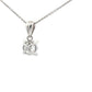 LAB GROWN ROUND BRILLIANT CUT DIAMOND SOLITAIRE PENDANT - 1.03CTS  Gardiner Brothers   