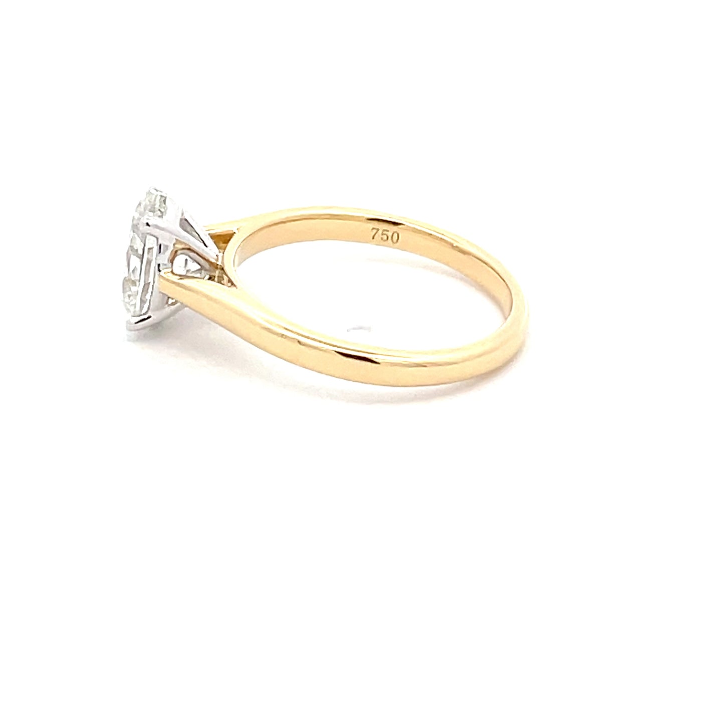 Oval Shaped Diamond Solitaire Ring - 1.50cts  Gardiner Brothers   