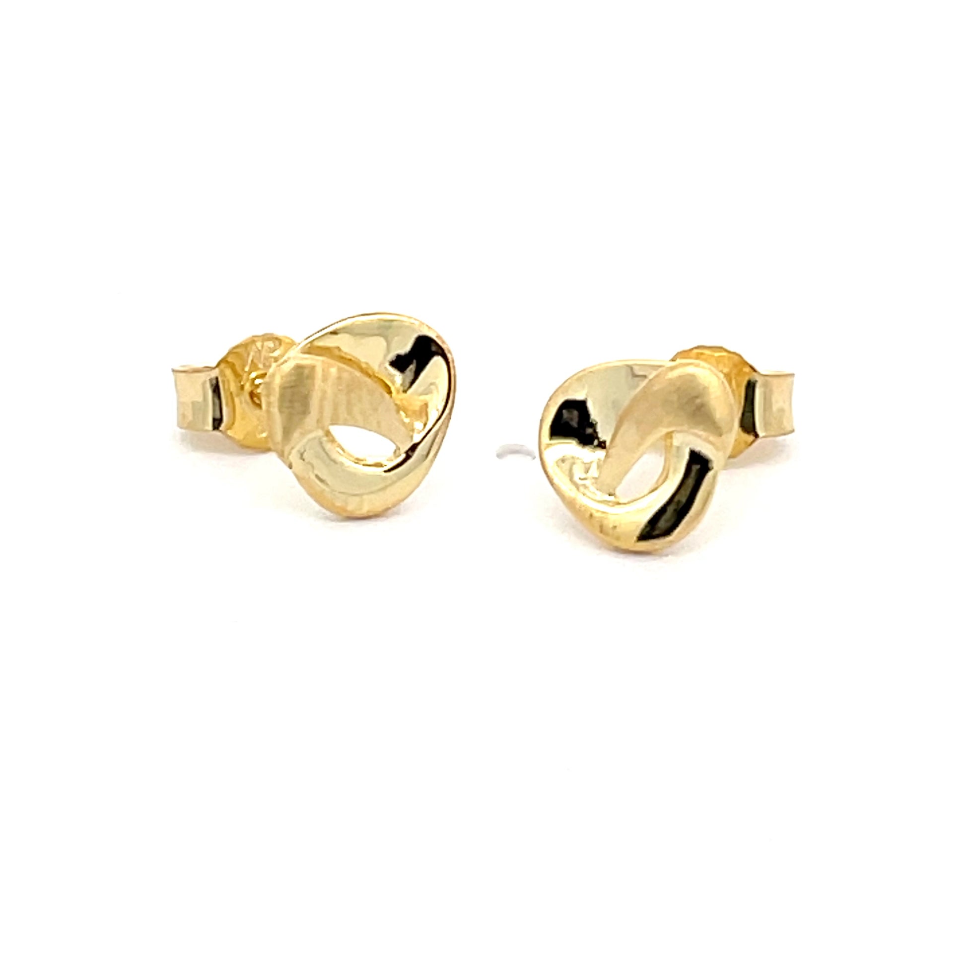 Yellow Gold Stud Earrings  Gardiner Brothers   
