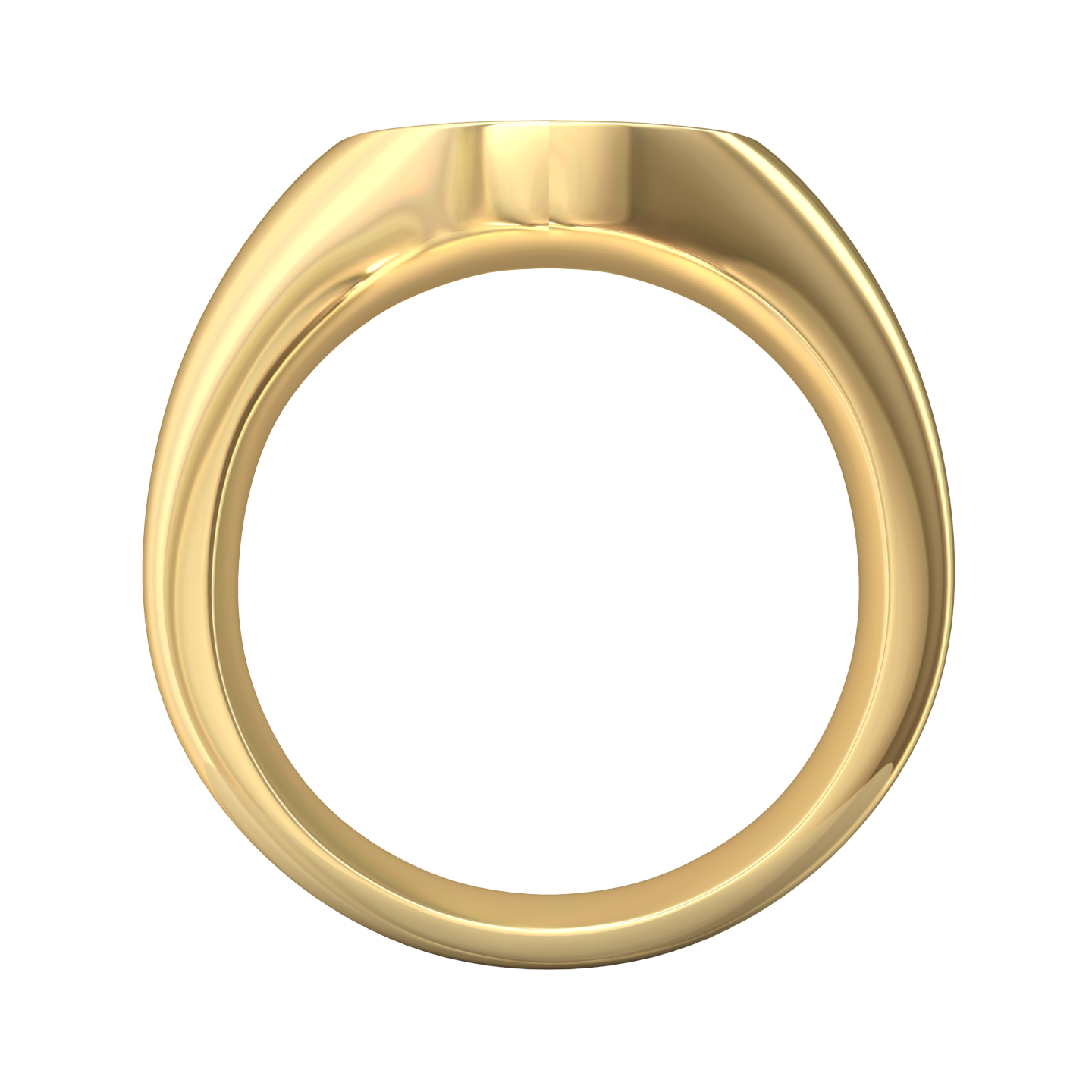 Oval Signet Ring 13x11mm  Gardiner Brothers   